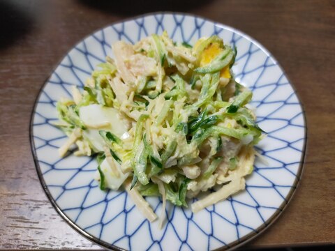 チキンブレストでツナサラダ風♪